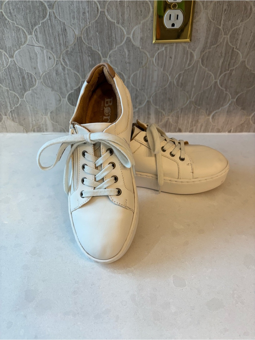 Born leather sneakers
